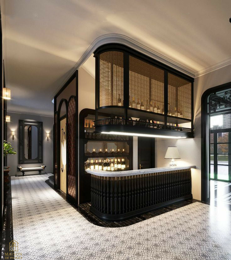 Gạch bông cổ điển nghệ thuật cao cấp _ High-class classic art tiles