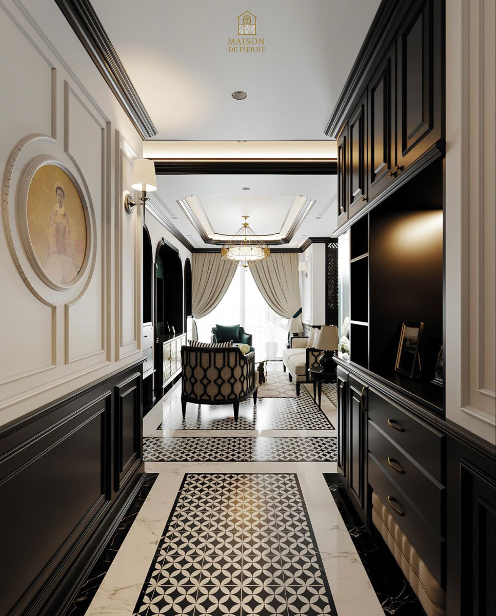 Gạch bông cổ điển nghệ thuật cao cấp _ High-class classic art tiles