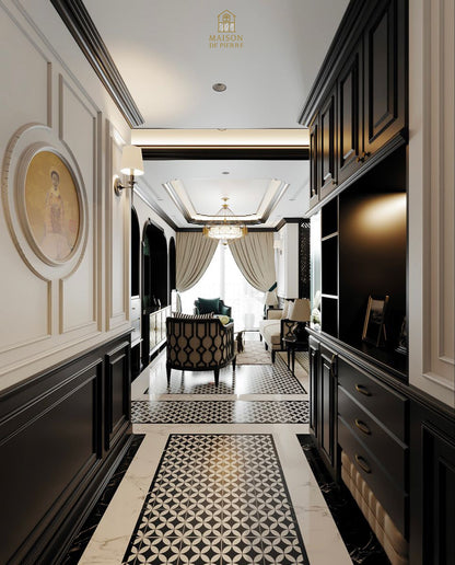 Gạch bông cổ điển nghệ thuật cao cấp _ High-class classic art tiles
