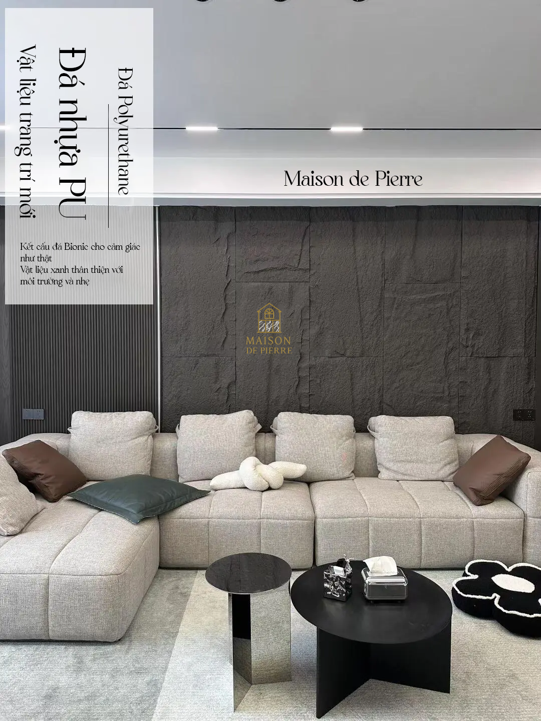 PU Stone – Tấm Nhựa Giả Đá Cao Cấp