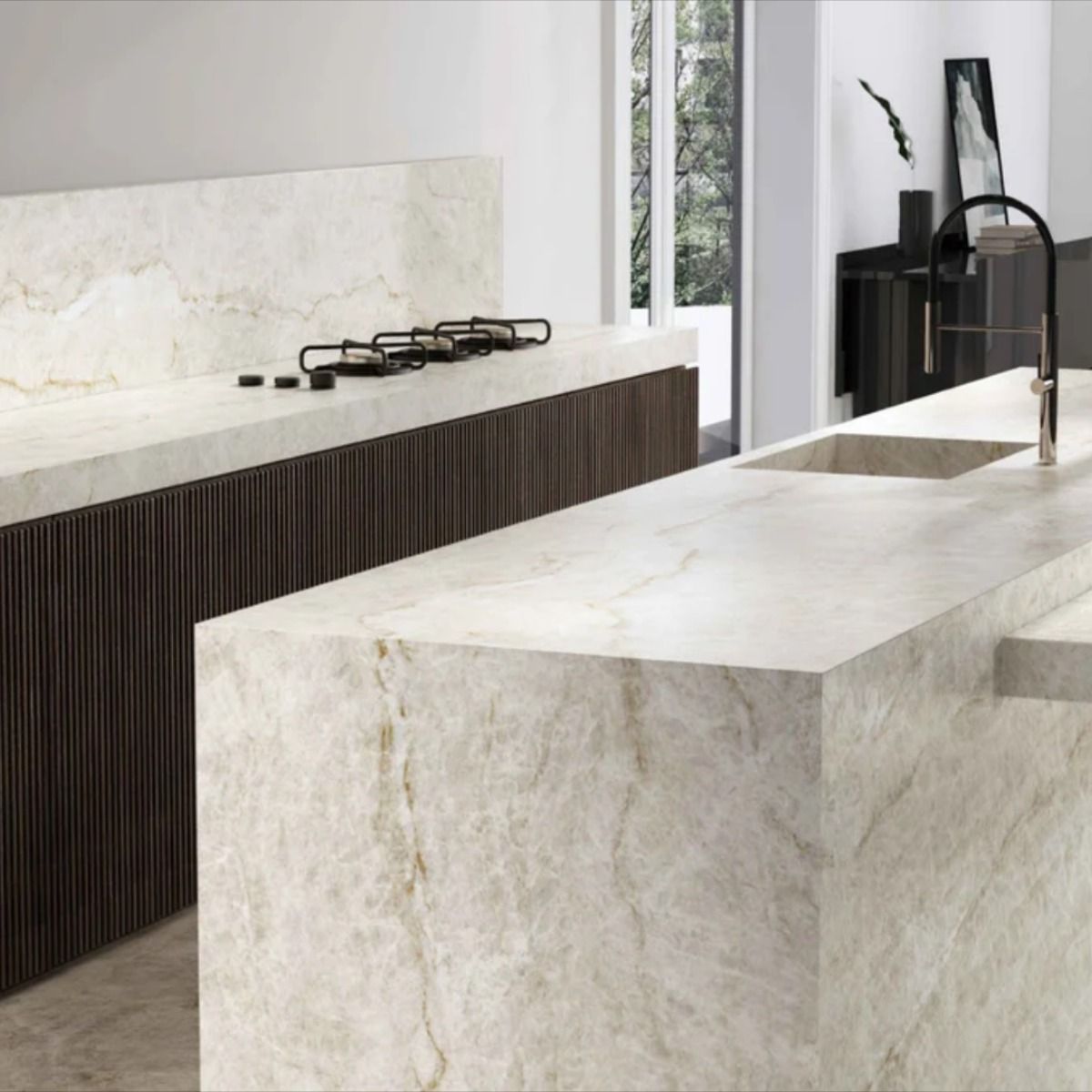 Đá nung kết sintered