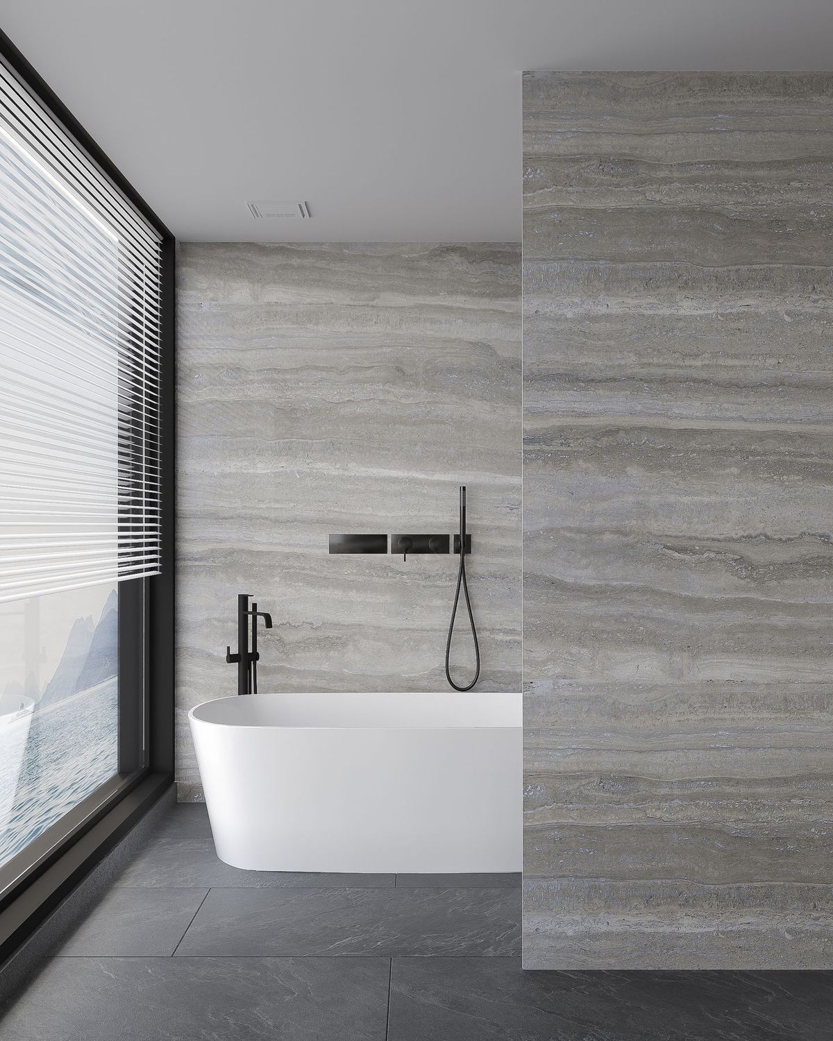 Gạch Travertine - Travertine Look