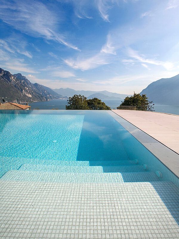 Gạch Mosaic bể bơi - Maison De Pierre