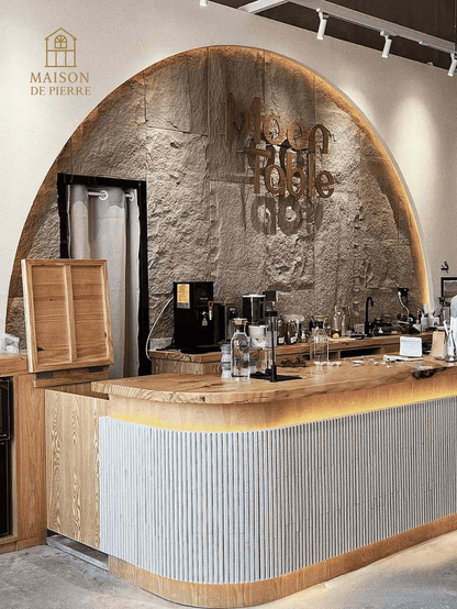 Tấm đá PU - Pu Stone panel - Maison De Pierre