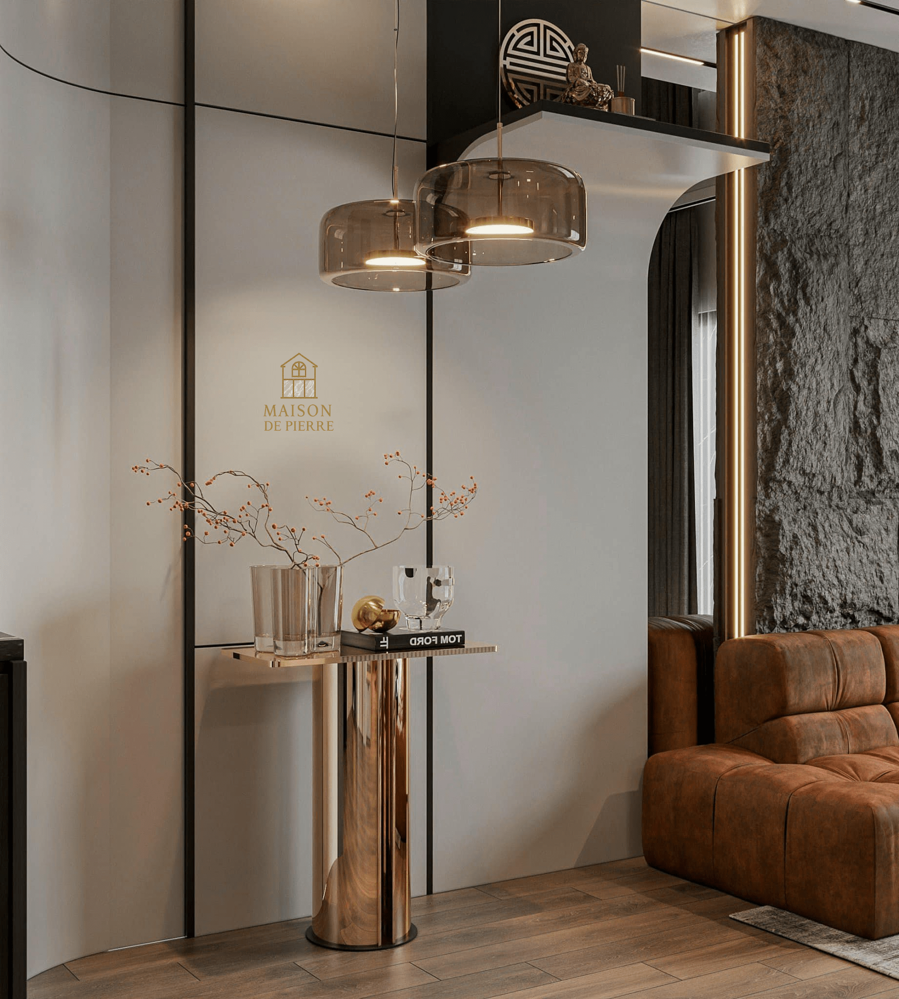 Tấm ốp đá PU cách nhiệt cao cấp - Maison De Pierre